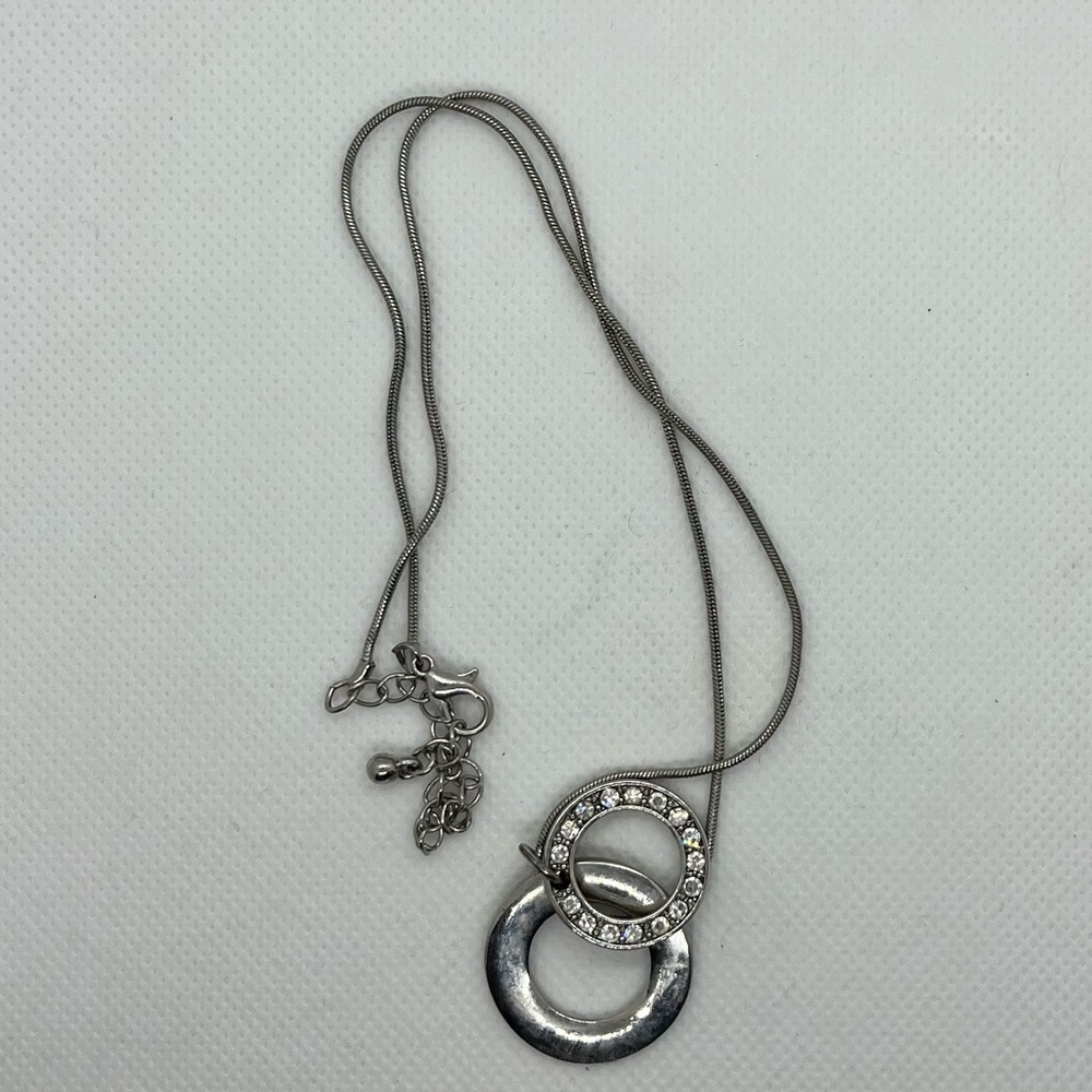Dual ring necklace